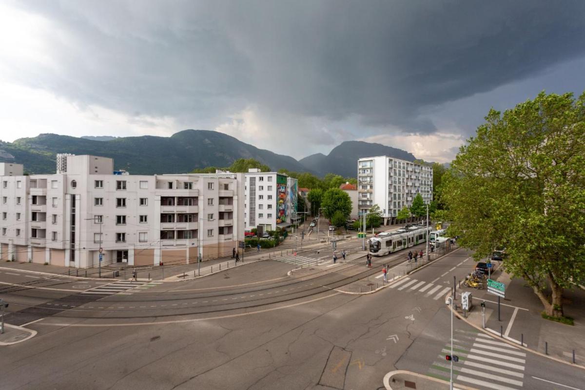 Le Joli Stade, Appartement Avec Magnifique Vue, Grenoble, Rhone Alpes Exterior photo